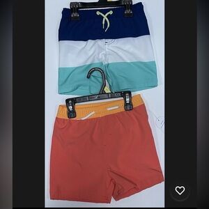 Colorful Swim Shorts Set 3t